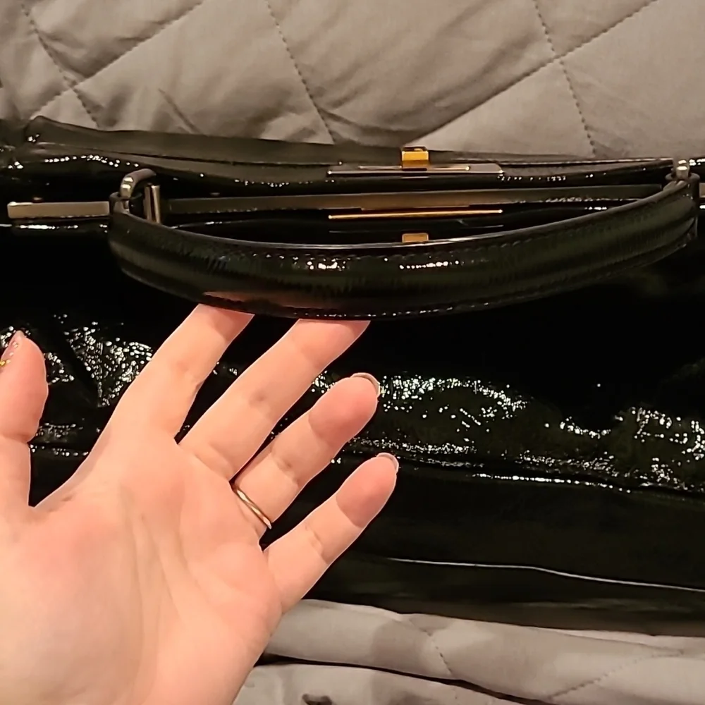 Fendi Peekaboo Black Bag
